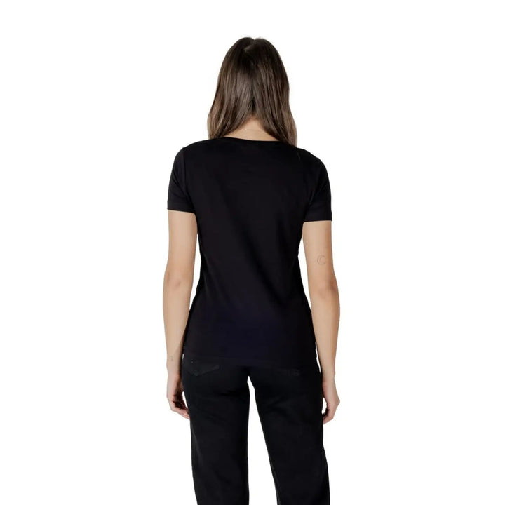 Men’s Ea7 Emporio Armani Black Cotton T-shirt