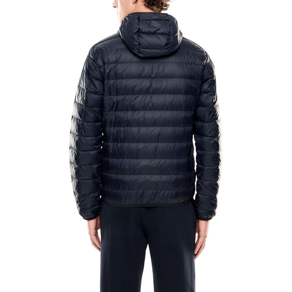 Men’s Ea7 Emporio Armani Blue Polyamide Shell Jacket