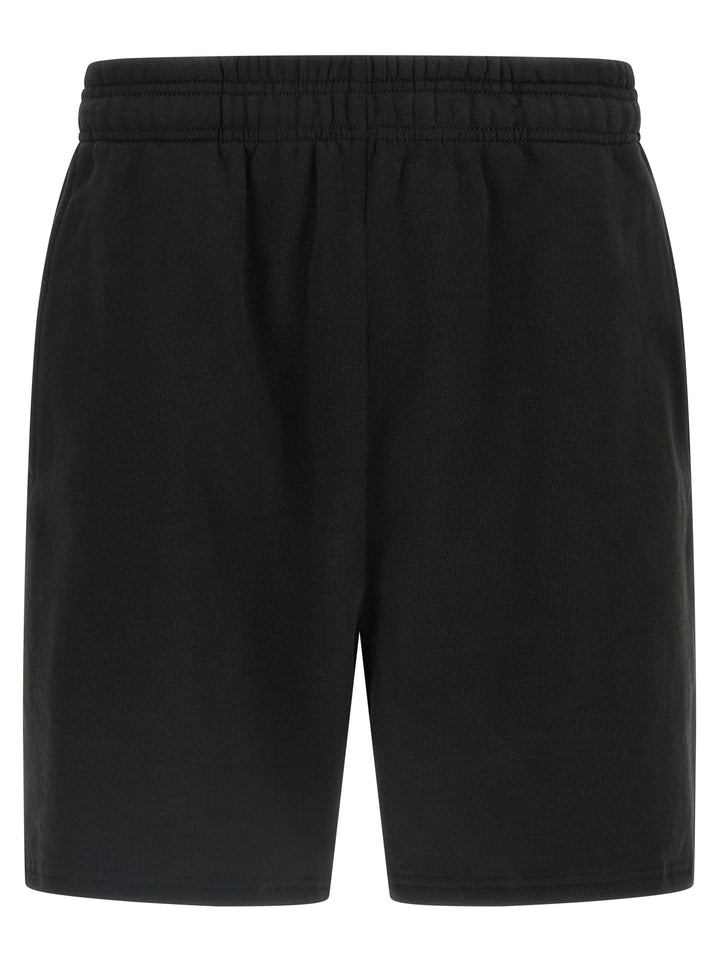 Entire Studios Black Cotton Bermuda Shorts