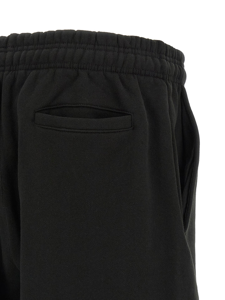 Men’s Entire Studios Black Cotton Bermuda Shorts