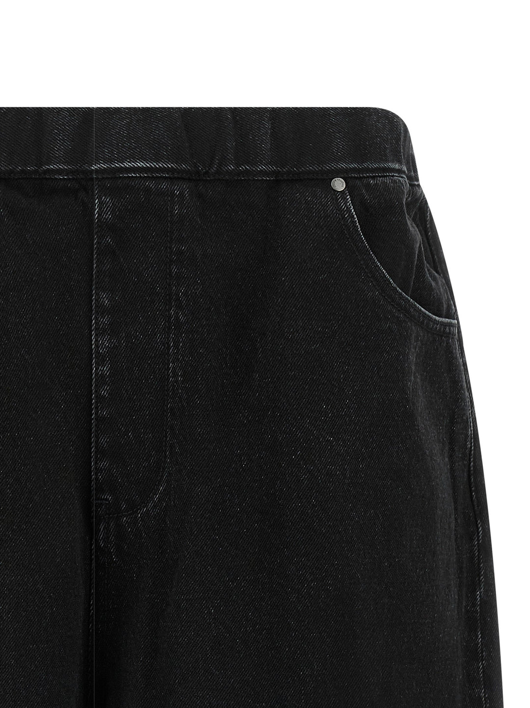 Entire Studios Black Cotton Bermuda Shorts
