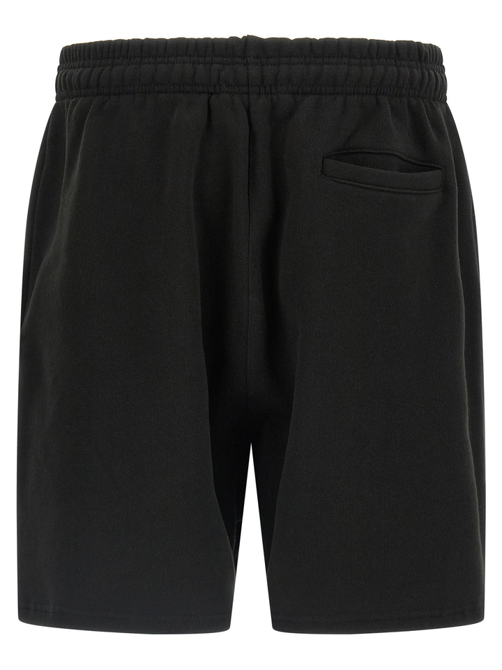 Men’s Entire Studios Black Cotton Bermuda Shorts