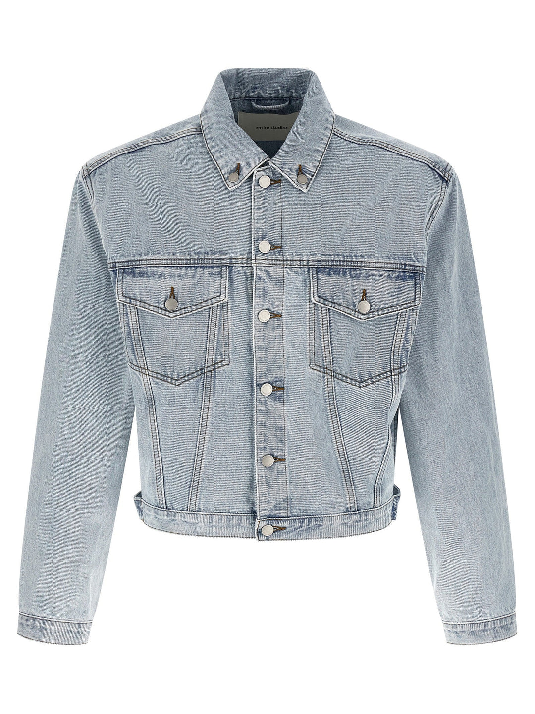 Men’s Entire Studios Blue Cotton Denim Jacket