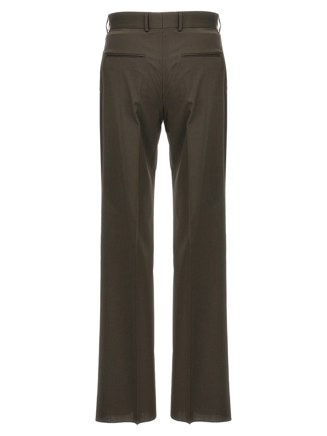 Fendi Bicolor Wool Dress Pants