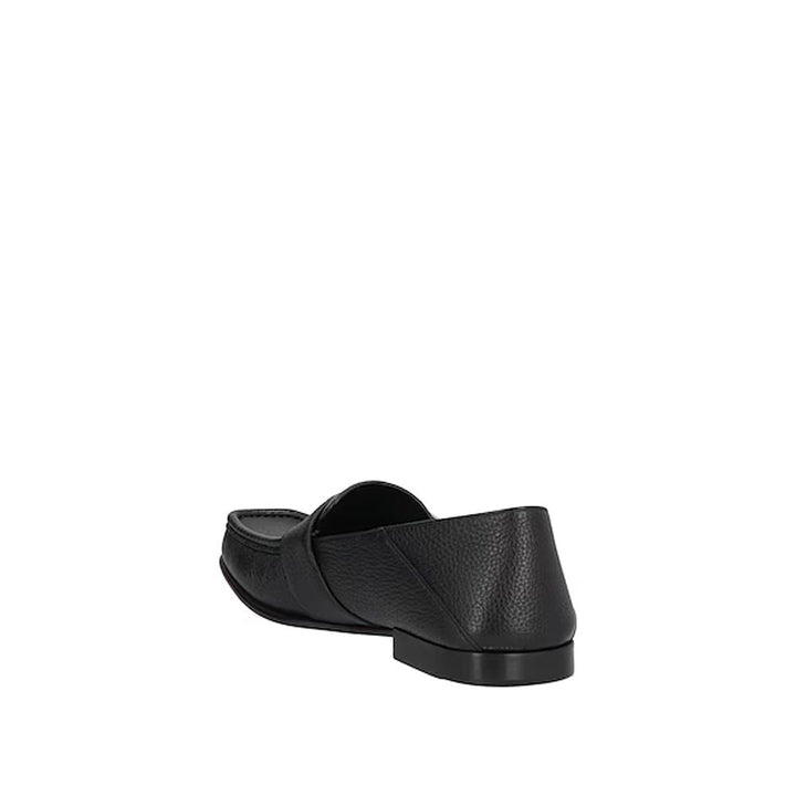 Men’s Fendi Black Calfskin Slip-on Loafers