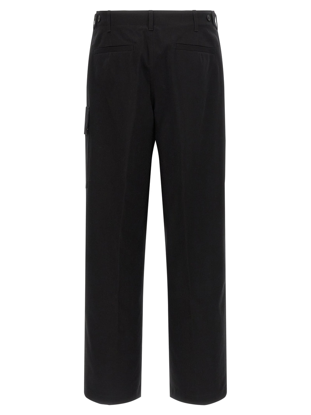 Men’s Fendi Black Cotton Cargo Pants