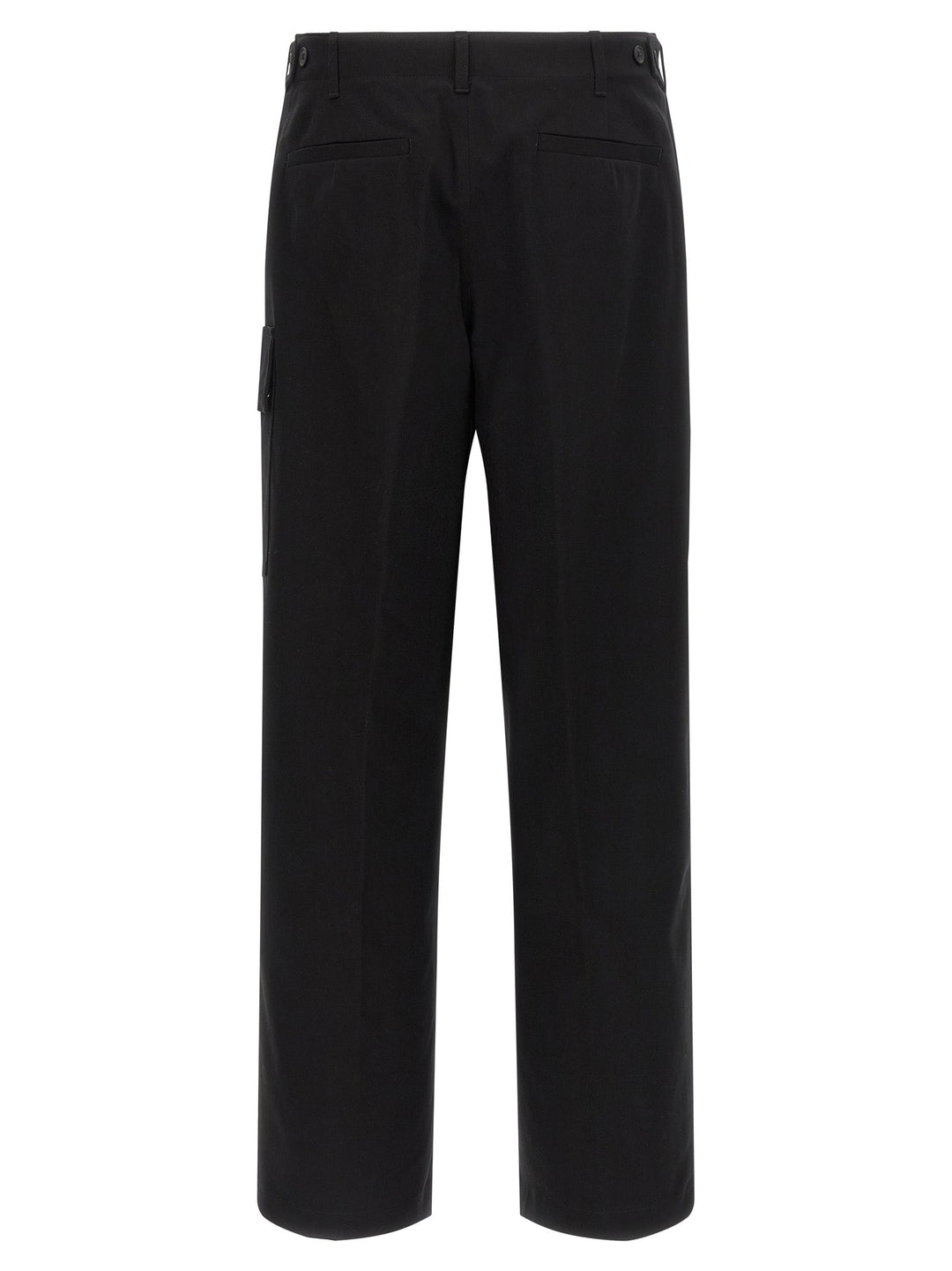 Men’s Fendi Black Cotton Cargo Pants