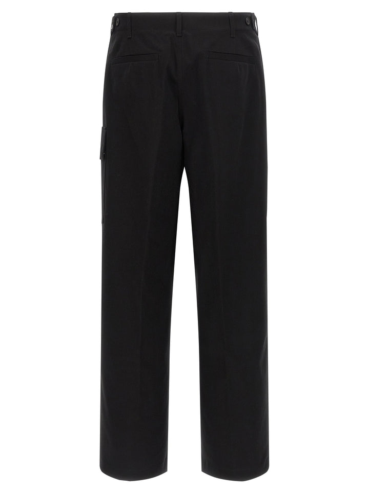 Men’s Fendi Black Cotton Cargo Pants