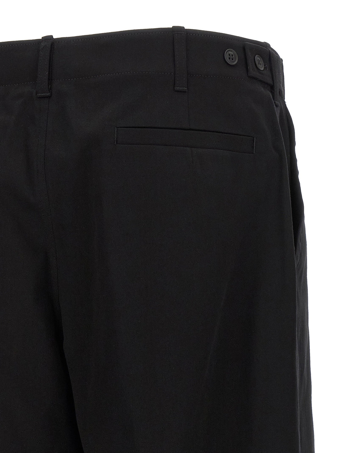 Men’s Fendi Black Cotton Cargo Pants