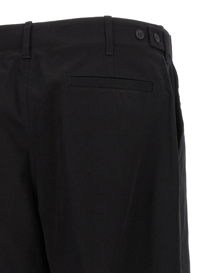 Men’s Fendi Black Cotton Cargo Pants