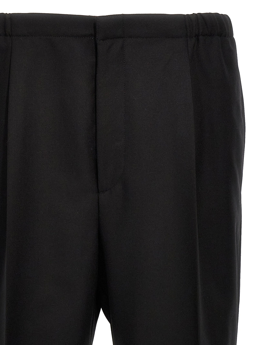 Men’s Fendi Black Virgin Wool Dress Pants