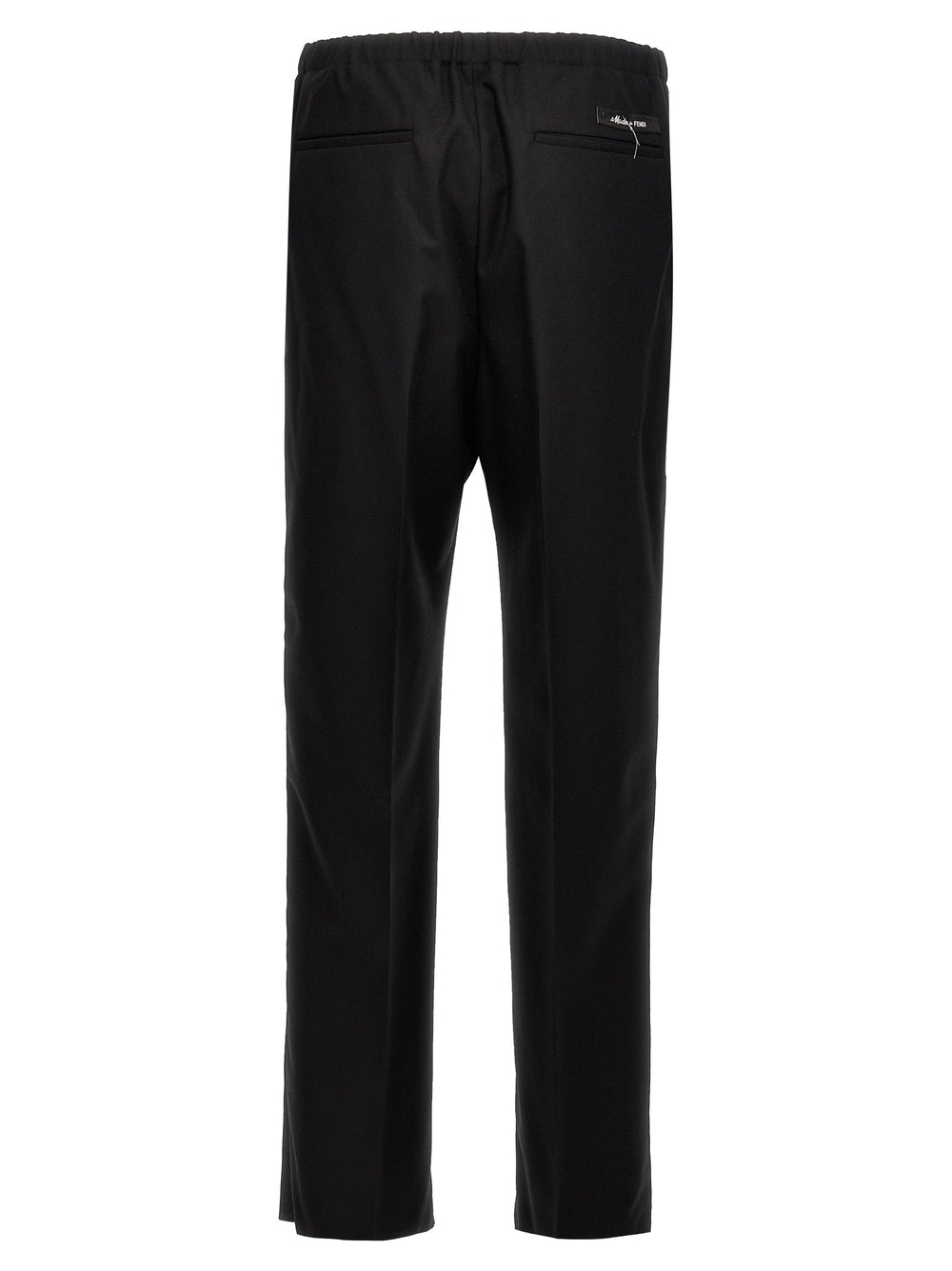 Men’s Fendi Black Virgin Wool Dress Pants