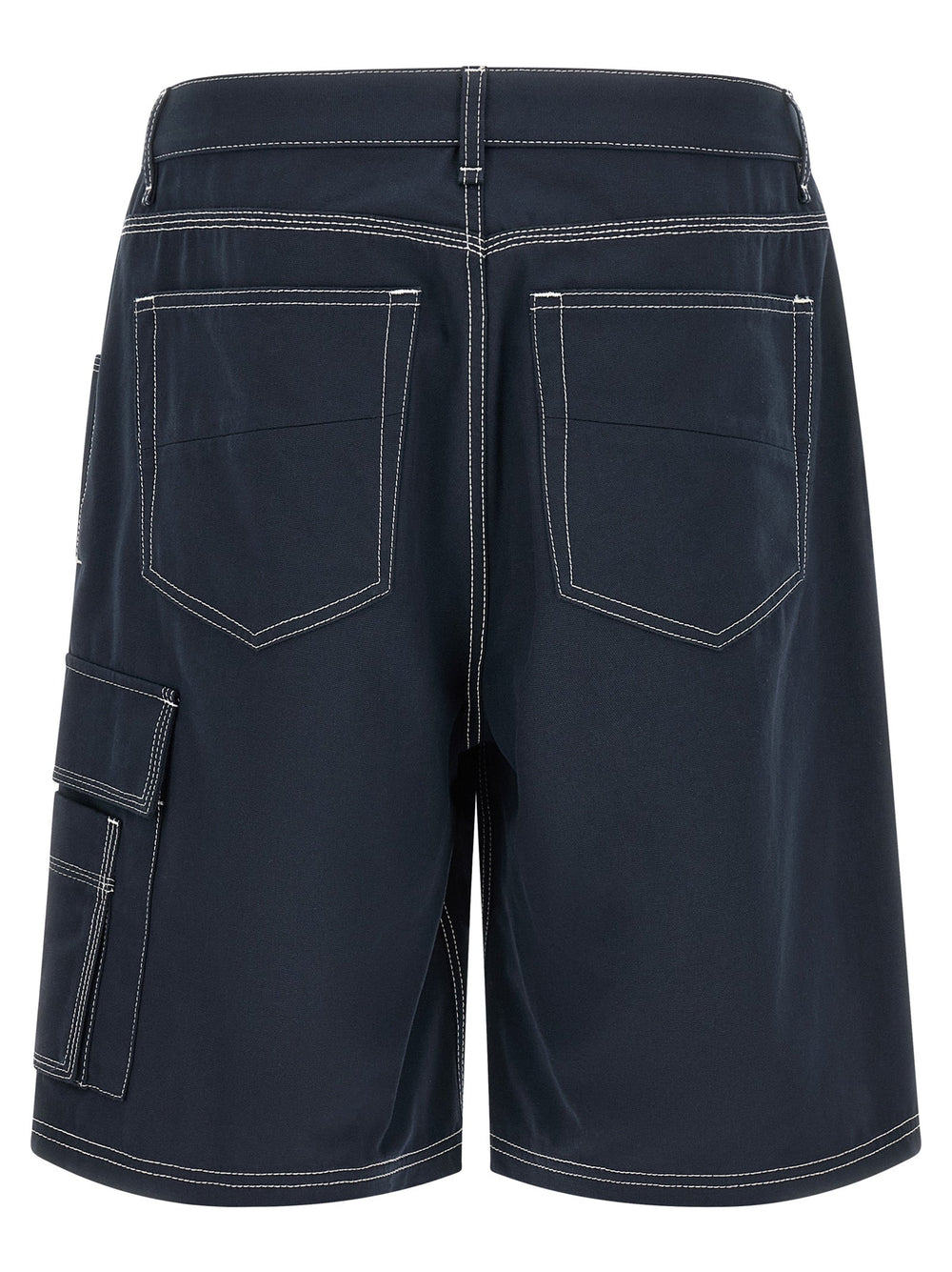 Men’s Fendi Blue Cotton Bermuda Shorts