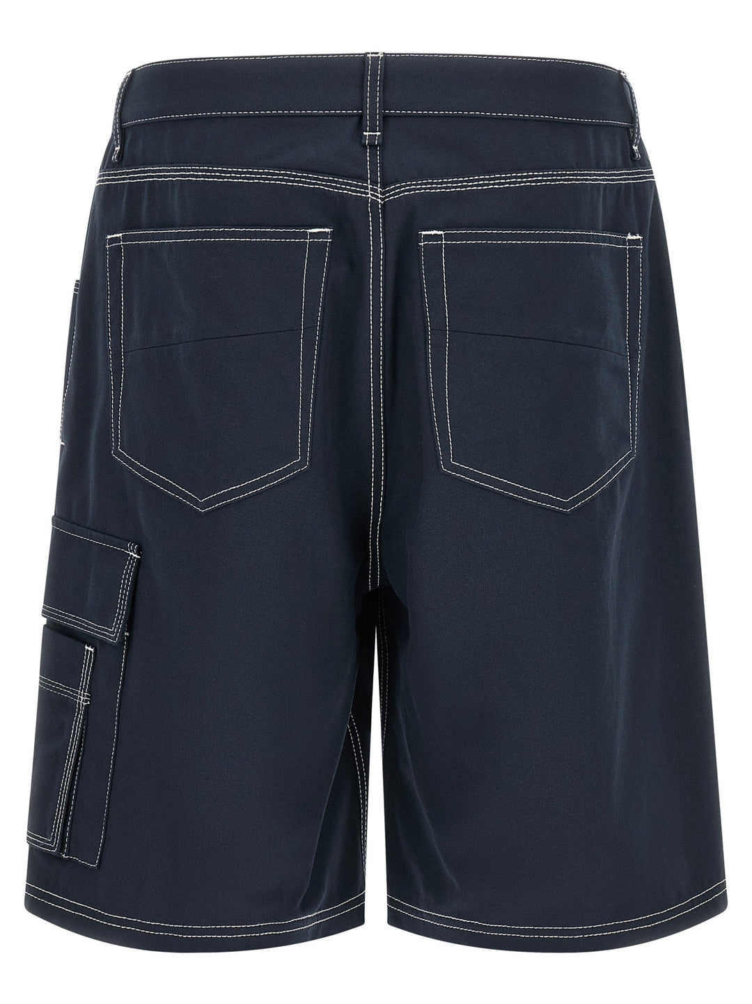 Men’s Fendi Blue Cotton Bermuda Shorts