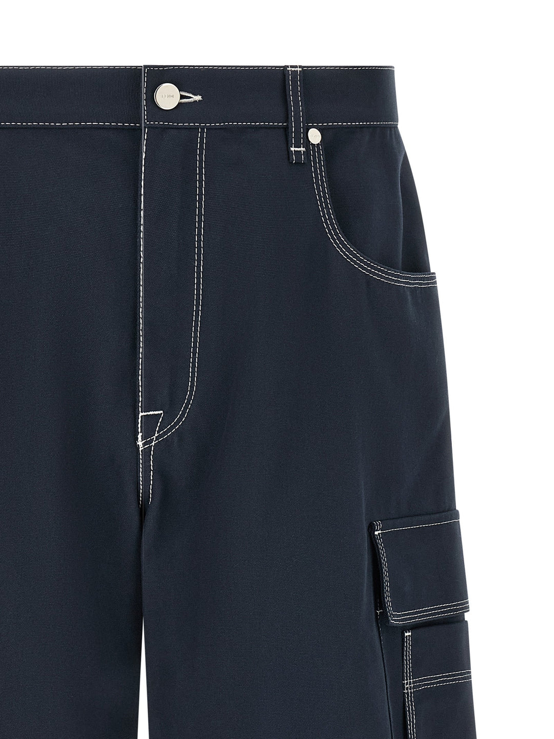 Men’s Fendi Blue Cotton Bermuda Shorts