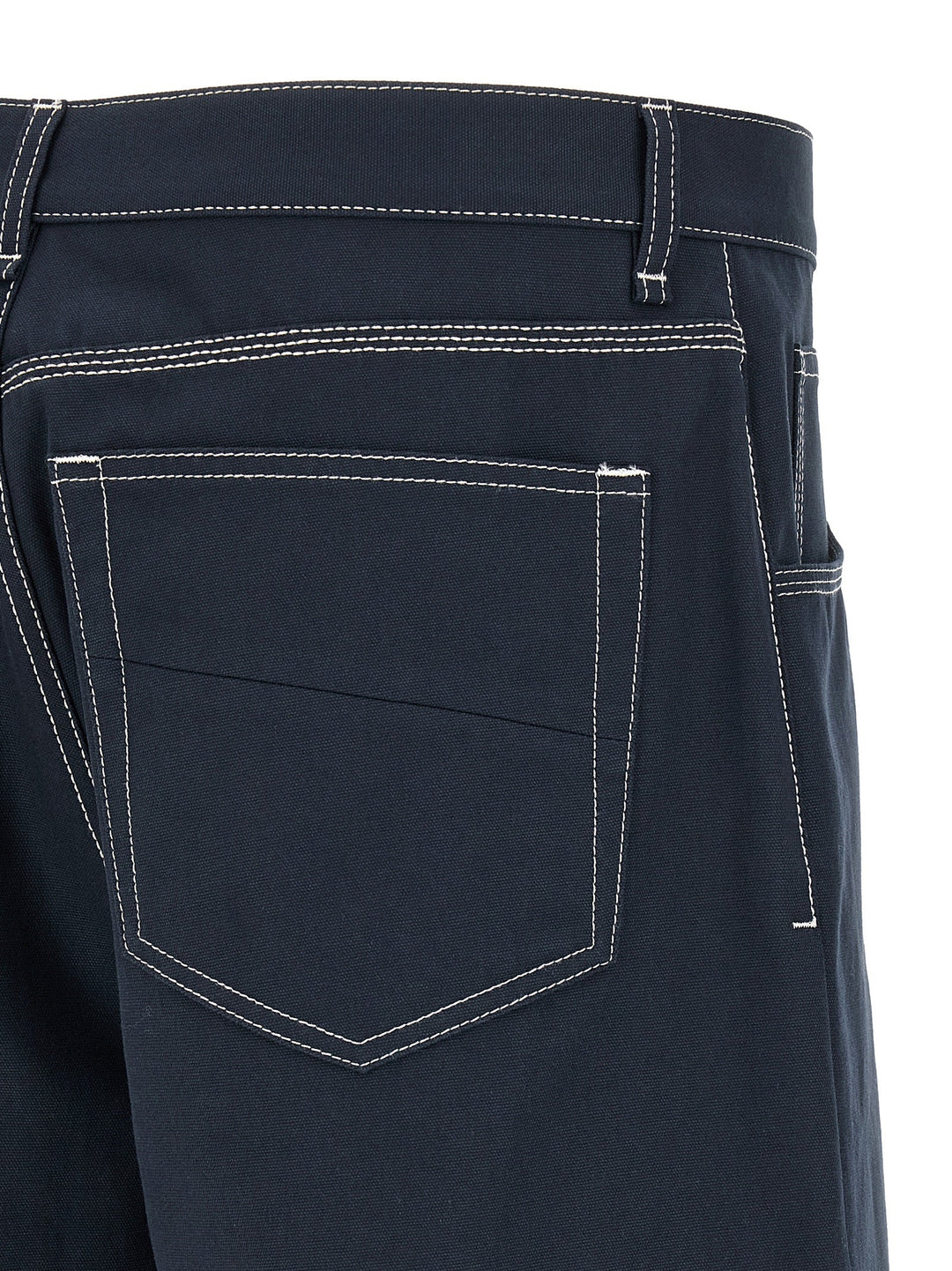 Men’s Fendi Blue Cotton Bermuda Shorts