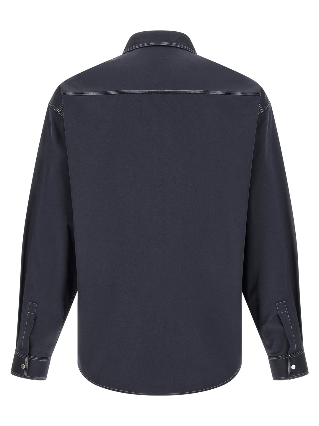 Fendi Blue Cotton Blouse