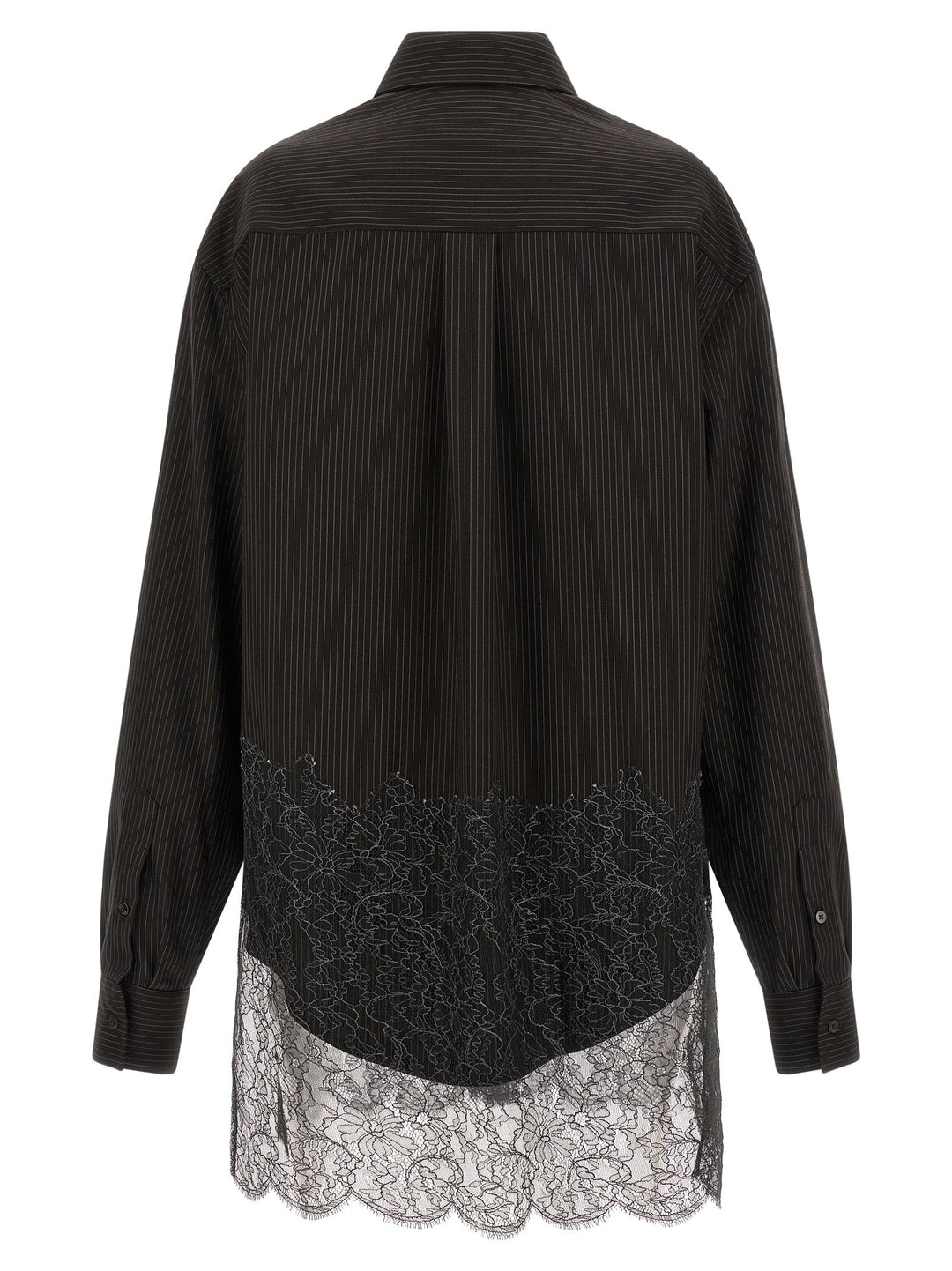 Fendi Brown Virgin Wool Blouse
