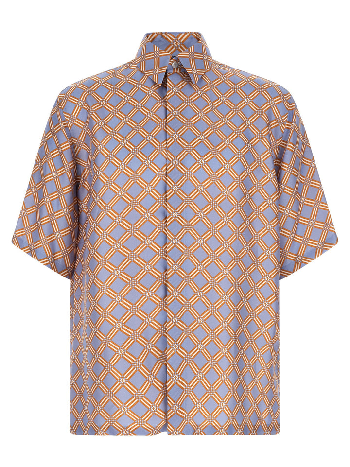 Fendi Multicolor Silk Blouse