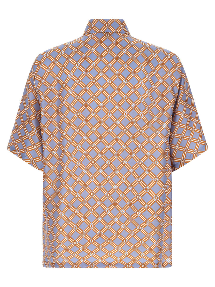 Fendi Multicolor Silk Blouse