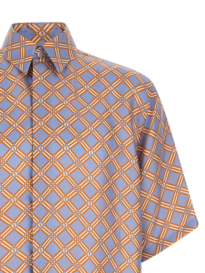 Fendi Multicolor Silk Blouse