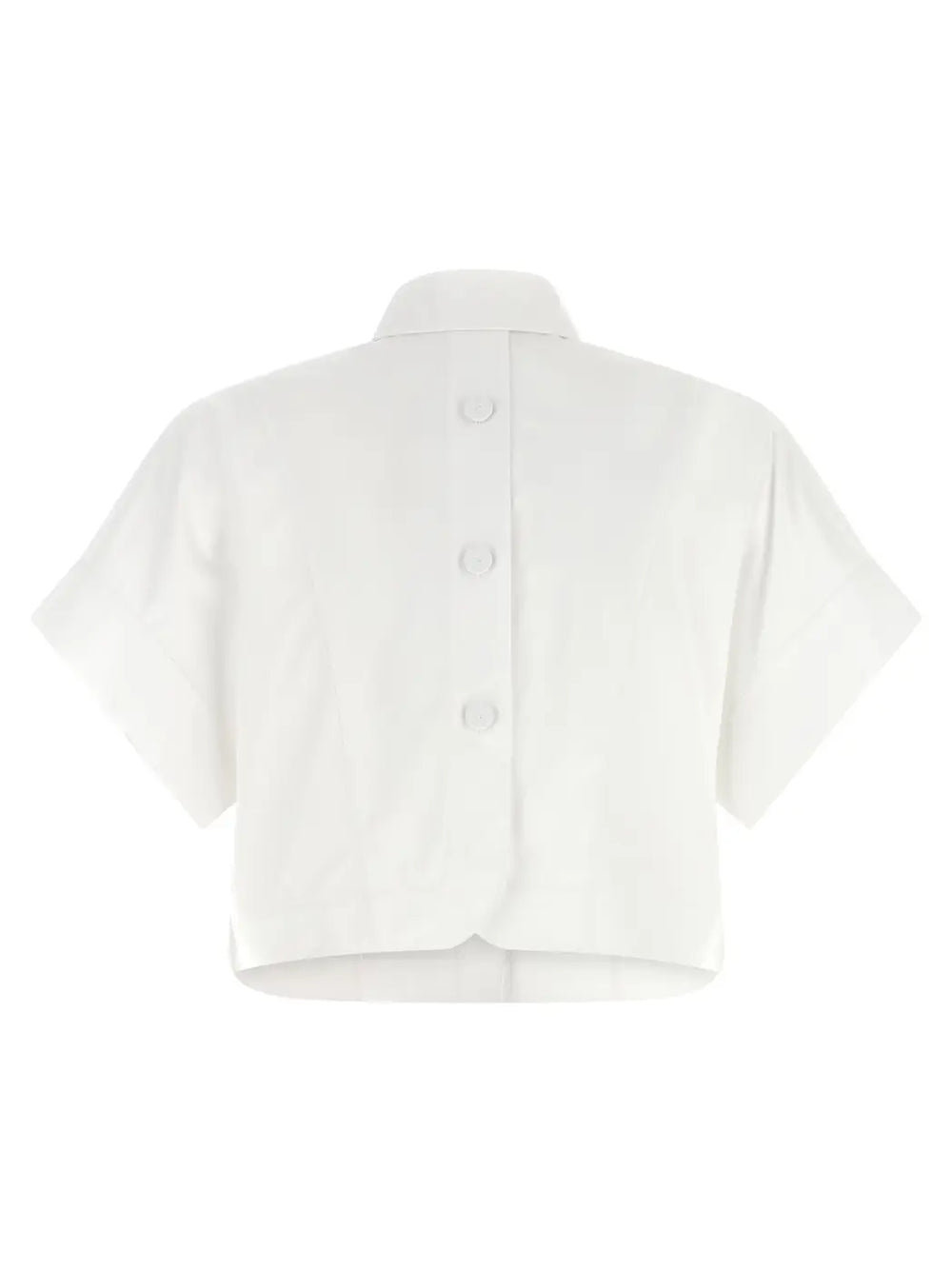 Men’s Fendi White Cotton Blouse