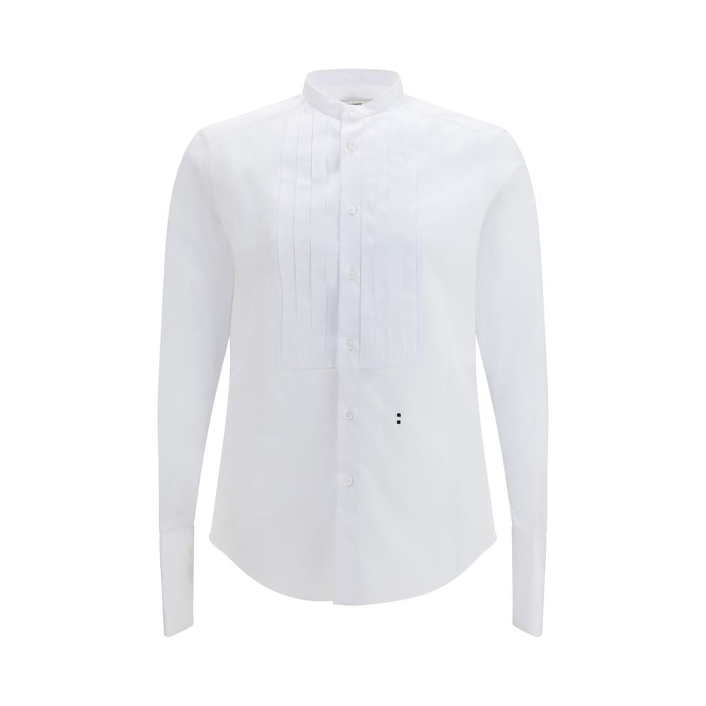 Men’s Fendi White Cotton Dress Shirt