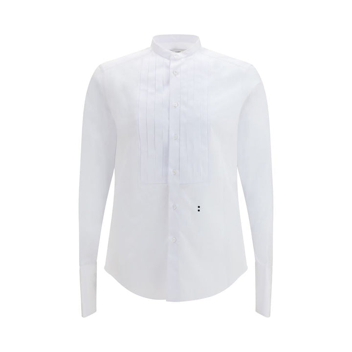 Men’s Fendi White Cotton Dress Shirt