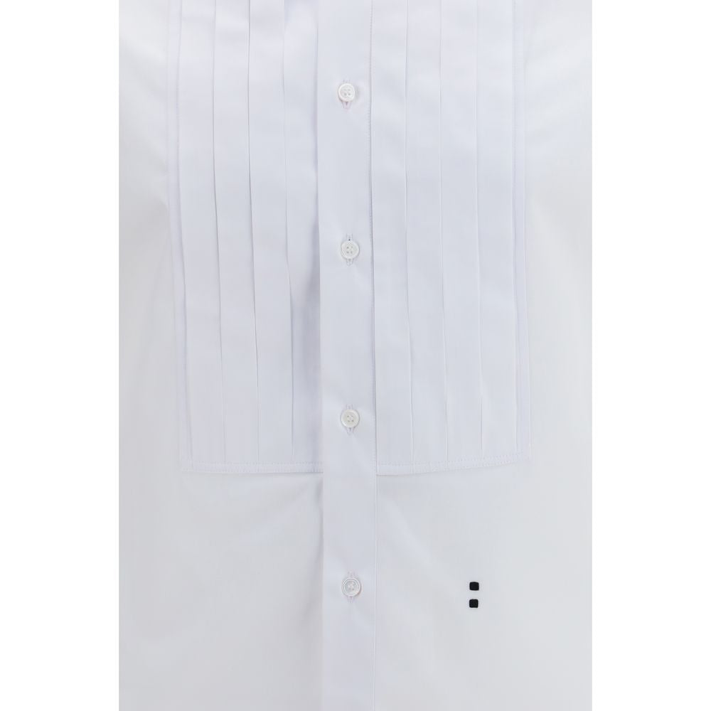 Men’s Fendi White Cotton Dress Shirt