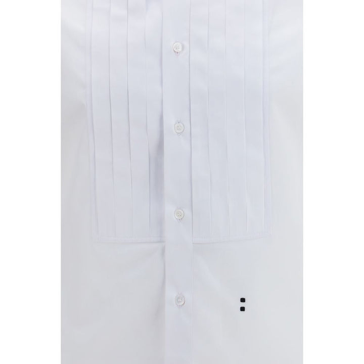 Men’s Fendi White Cotton Dress Shirt