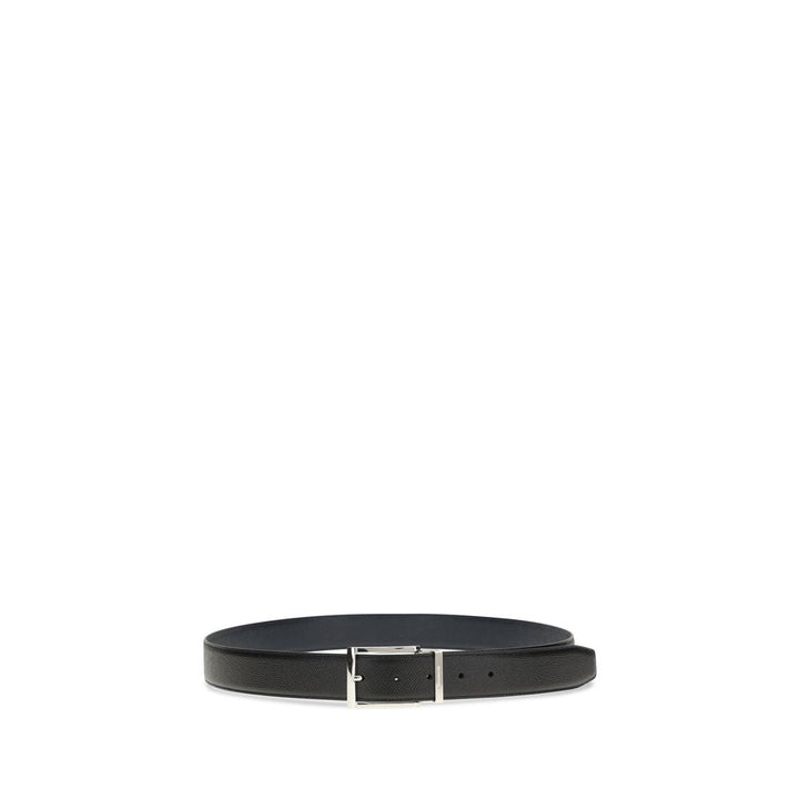 Ferragamo Blue Calf Leather Bos Taurus Regular Belt
