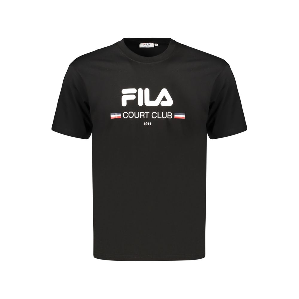 Men’s Fila Black Cotton T-shirt