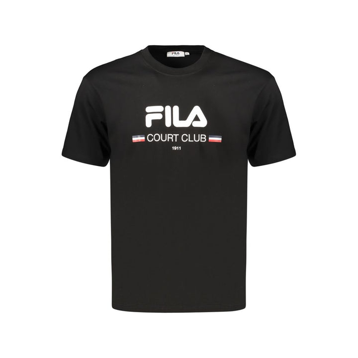 Men’s Fila Black Cotton T-shirt
