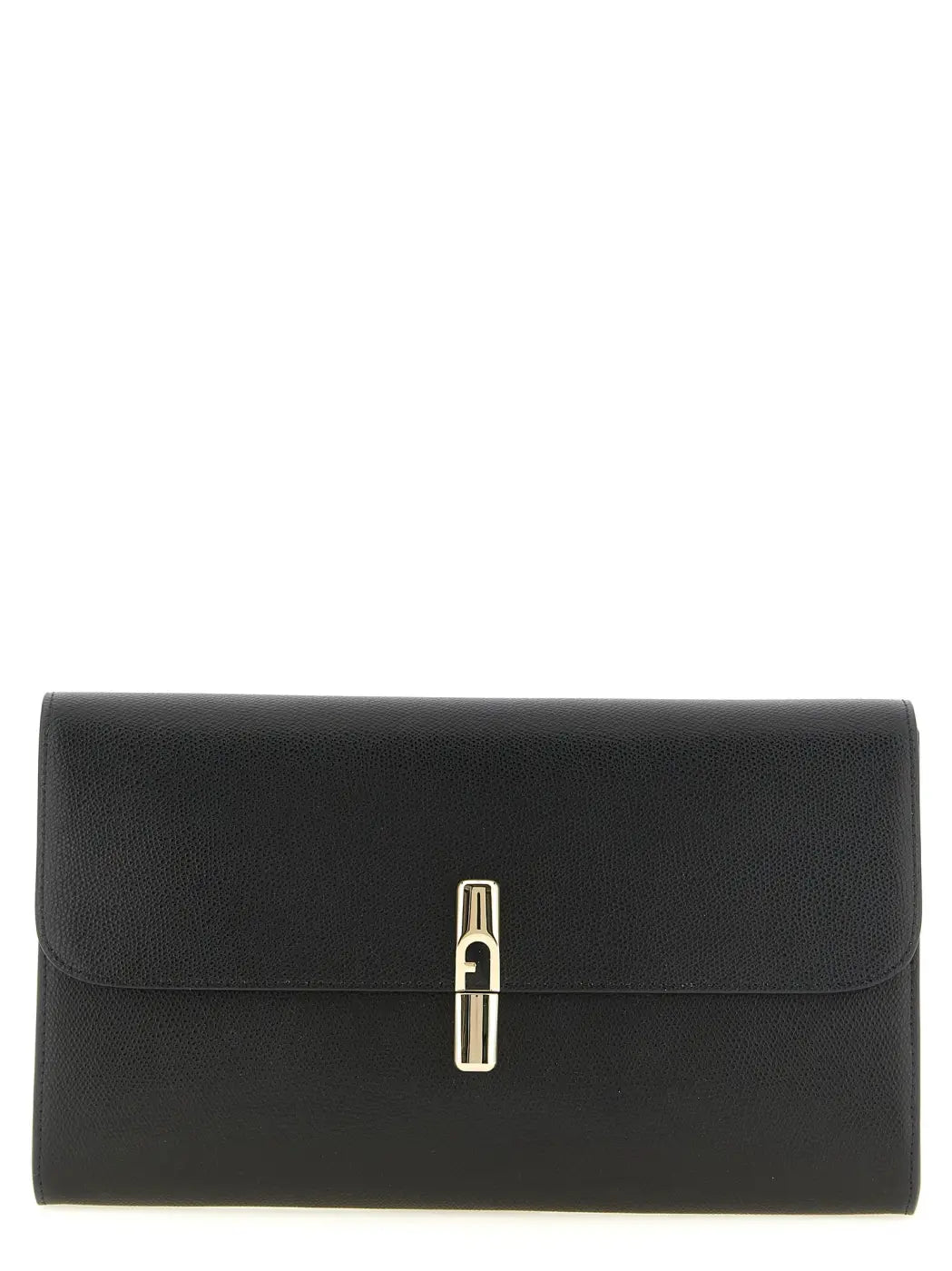 Men’s Furla Black Calfskin Clutch Bag