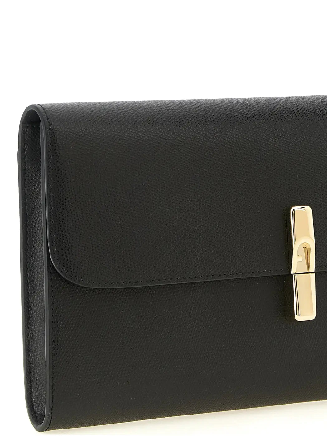 Men’s Furla Black Calfskin Clutch Bag
