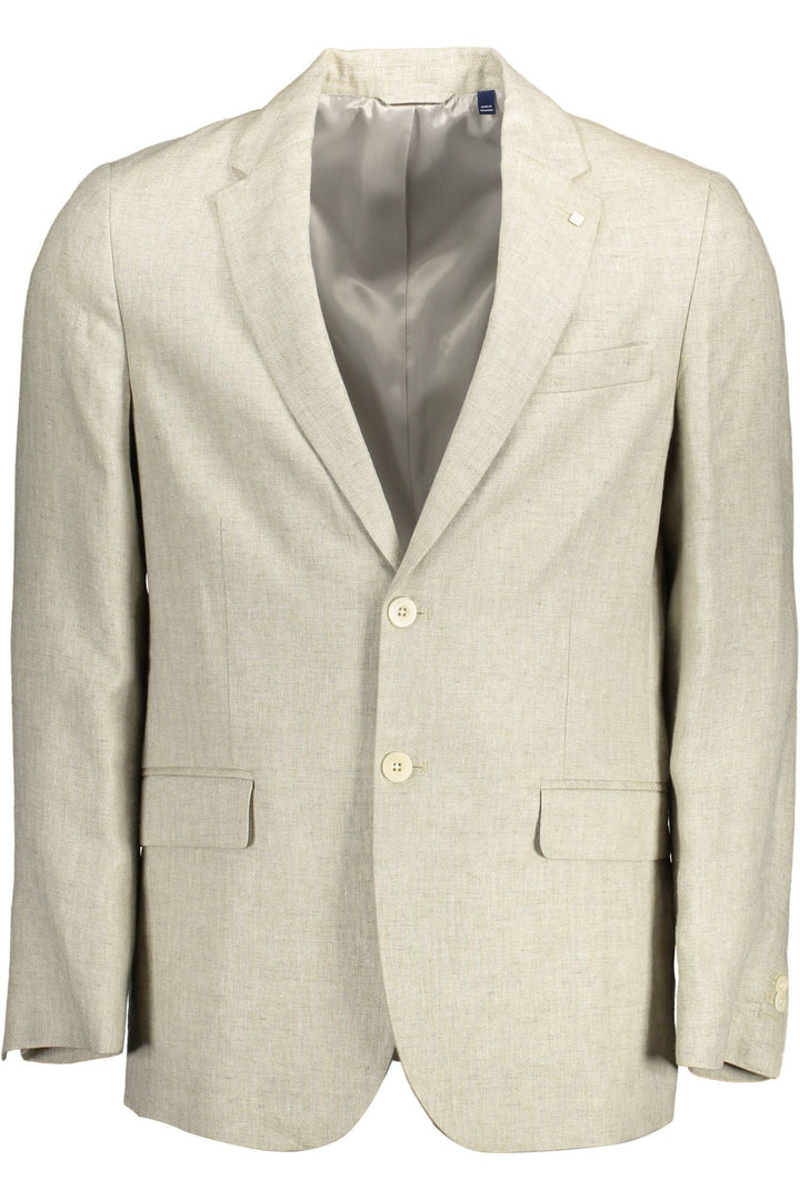 Men’s Gant Beige Linen Blazer Jacket