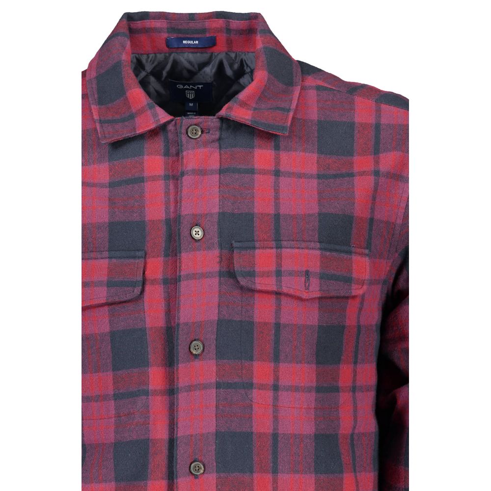 Gant ?Viola Cotton Men Shirt with Long Sleeves and Italian Collar’