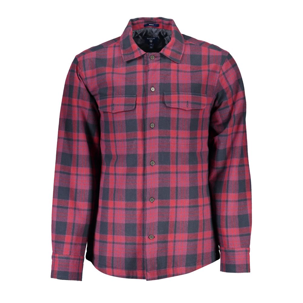 Gant ?Viola Cotton Men Shirt with Long Sleeves and Italian Collar’