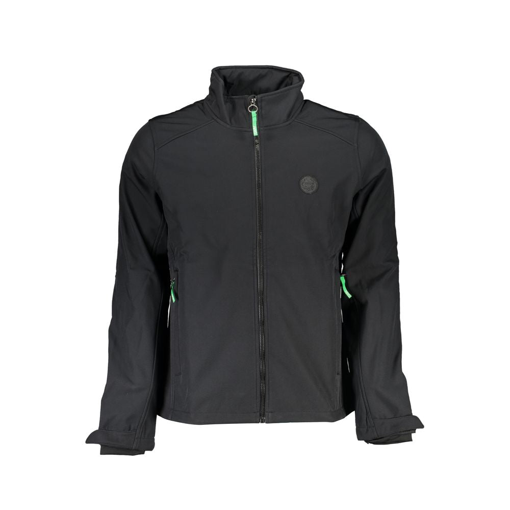 Men’s Gianmarco Venturi Black Polyester Jacket