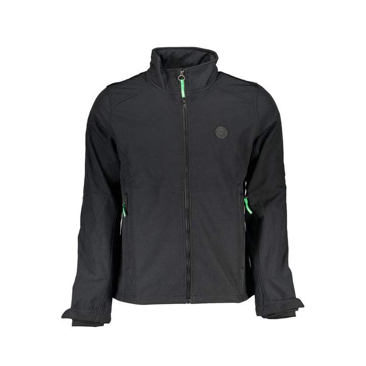 Men’s Gianmarco Venturi Black Polyester Jacket