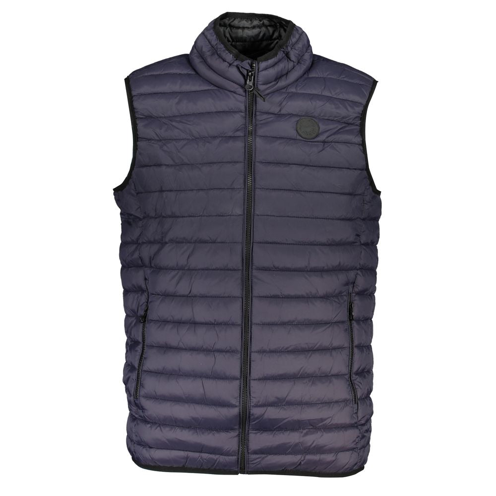 Men’s Gianmarco Venturi Blu Poliammide Gilet