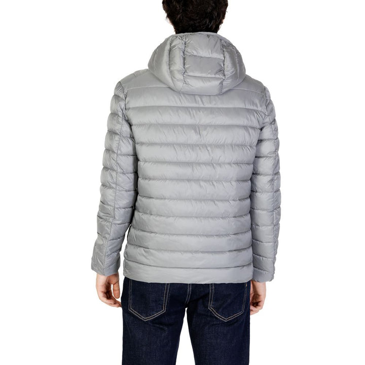 Men’s Gianni Lupo Gray Polyamide Coat