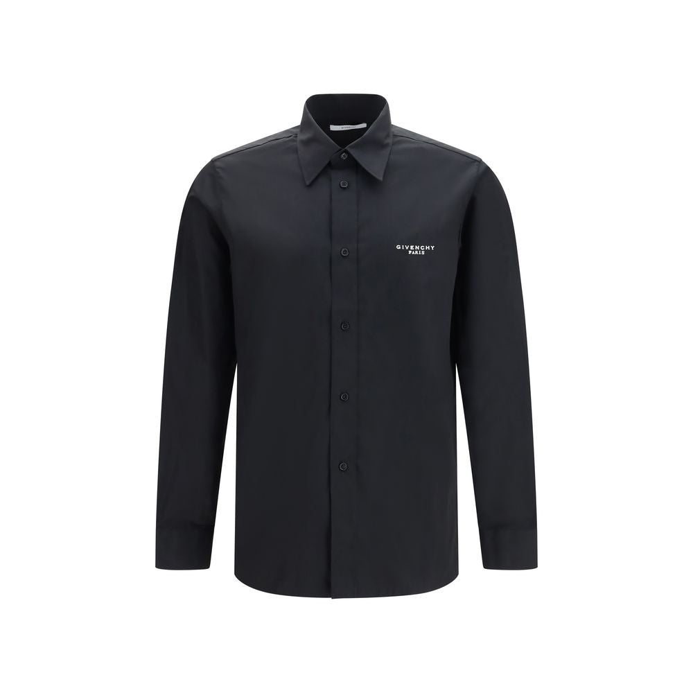 Men’s Givenchy Black Cotton Dress Shirt