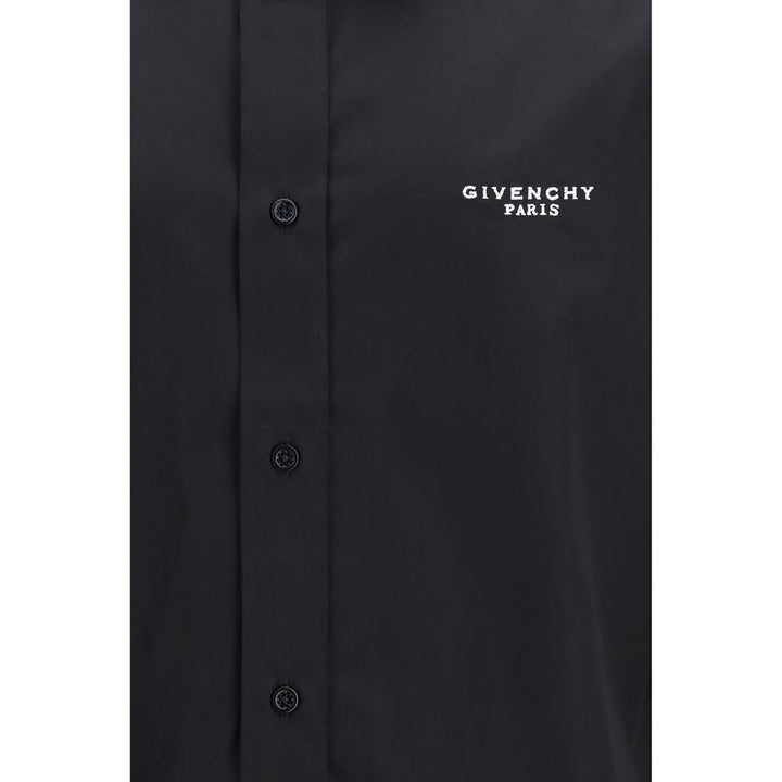 Men’s Givenchy Black Cotton Dress Shirt