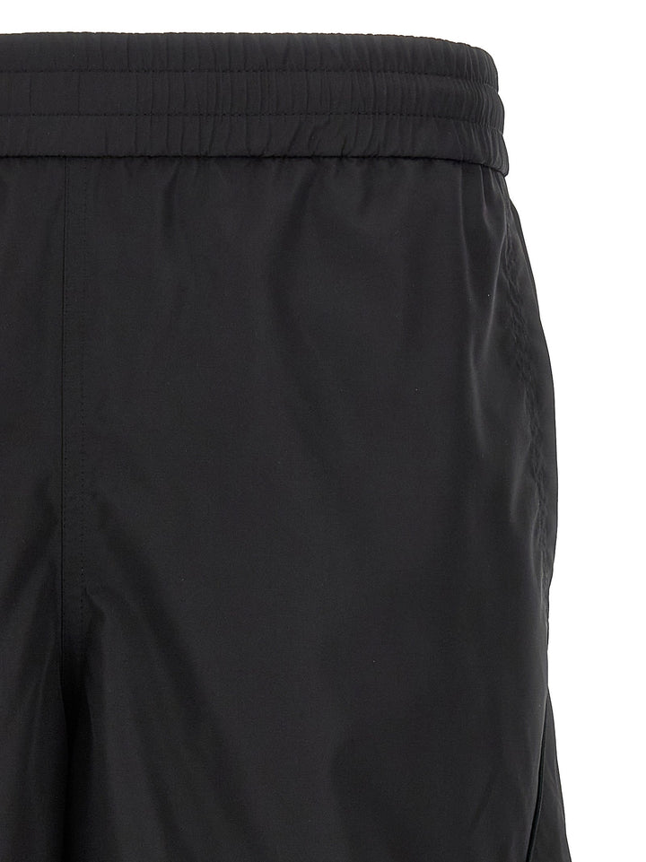 Givenchy Black Polyester Bermuda Shorts