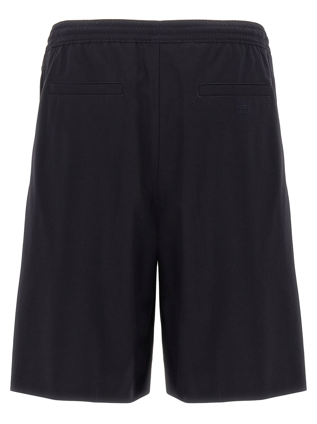 Givenchy Blue Elastane Bermuda Shorts