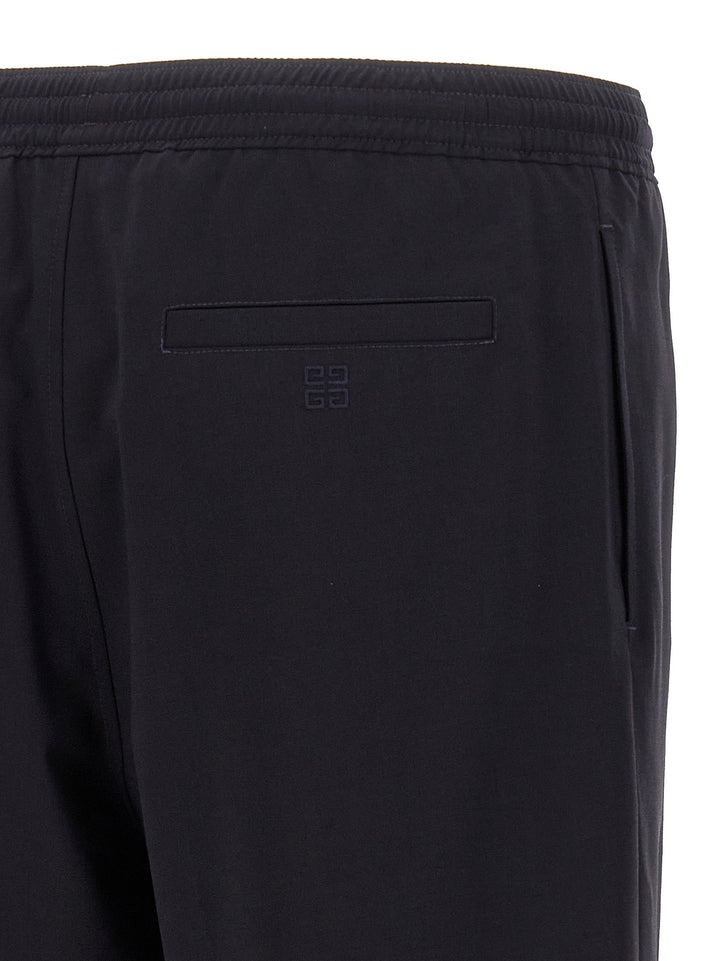 Givenchy Blue Elastane Bermuda Shorts