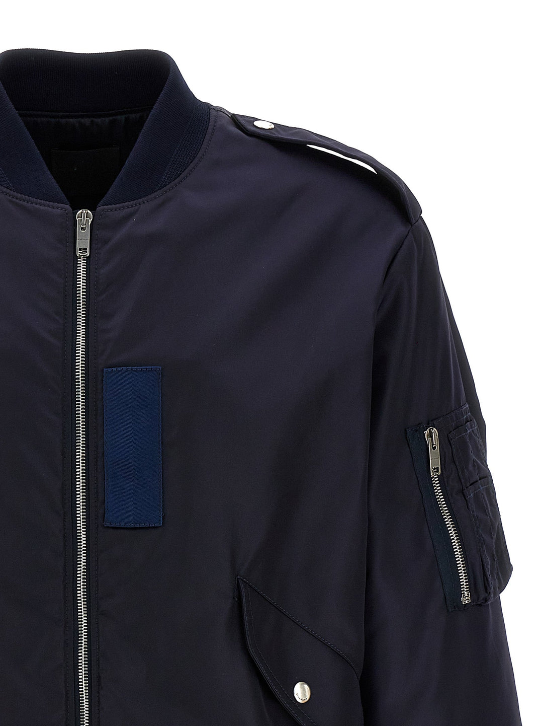 Men’s Givenchy Blue Polyamide Bomber