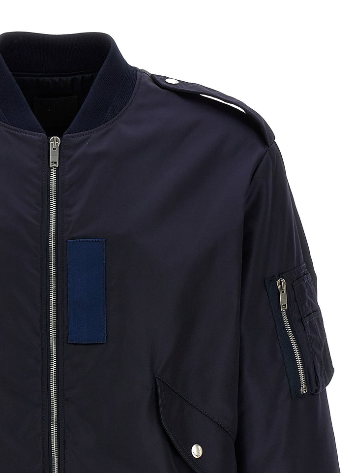 Men’s Givenchy Blue Polyamide Bomber