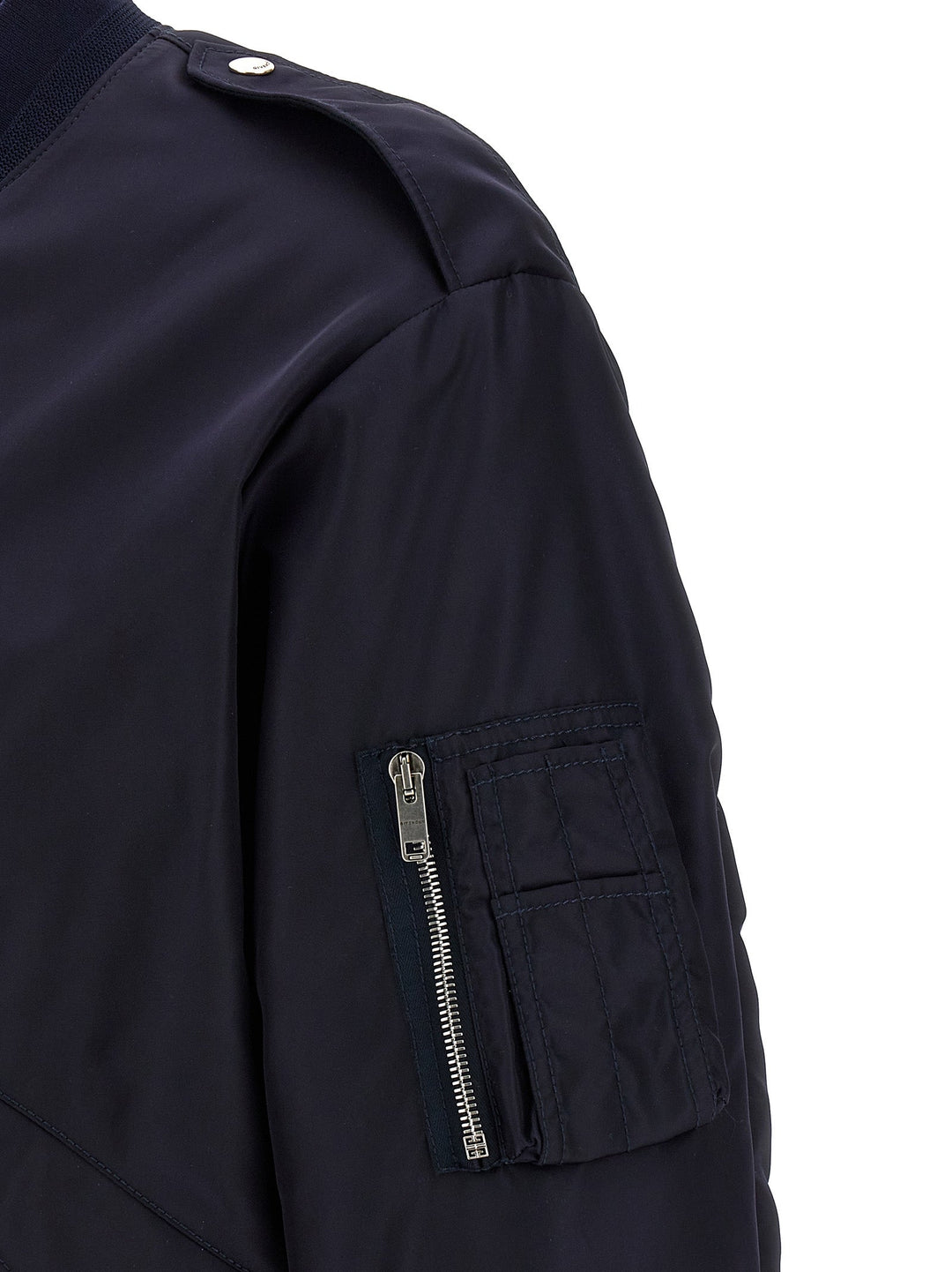 Men’s Givenchy Blue Polyamide Bomber